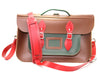 Classic Black, British Green and Pillarbox Briefcase 15