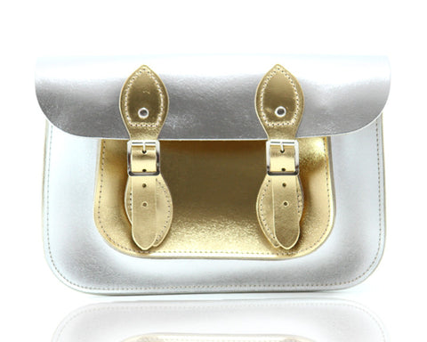 Silver with Gold Metallic 11